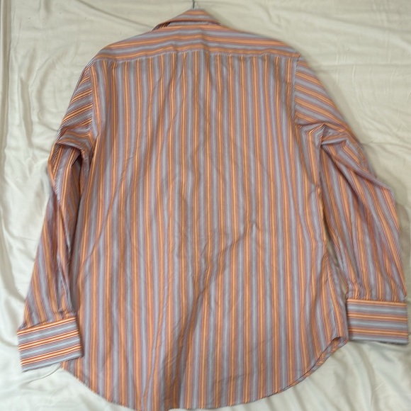 Thomas Dean Men’s Plaid Button Down Shirt, Size Large - Picture 4 of 4